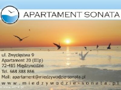 Apartament Sonata Międzywodzie